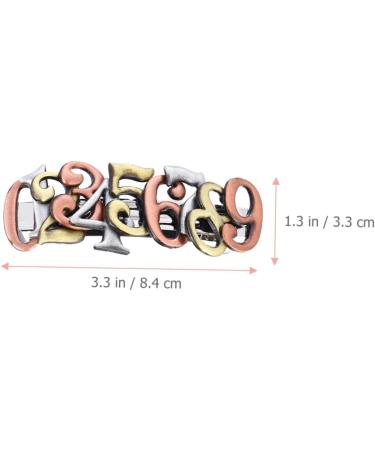 DOITOOL Hairpin Metal Hair Clips for Women Womens Hair Clips Hair Jewelry Decorative Hair Clips Flower Hair Clips Hair Barrettes Hair Accessories Alloy Punk European and American Miss - Buy Online on GoSupps.com