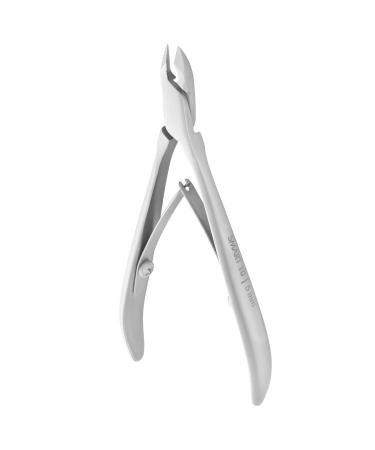 STALEKS PRO Smart 10 NS-10-5 Cuticle Nippers 1/2 Jaw 0.2 Inch 5mm For Professionals and Experts Handmade in Europe with Blade Protector