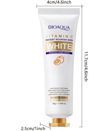 Hand Cream for Dry Cracked Hands | Hydrating Brightening n C Hand Cream | Hand Moisturizing Skin Care Cream | Non-greasy Travel Care Hand Lotion for Dry Cracked Hands - Buy Online on GoSupps.com