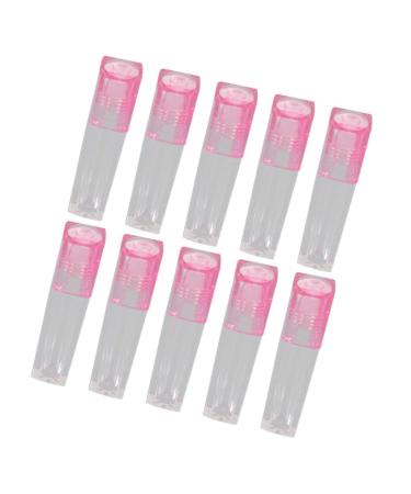 FRCOLOR 10Pcs Essence Lip Gloss Travel Perfume Glass Containers Glass Food Containers Lip Gloss Lip Oil Roller Bottles Roller Bottles For Oils Travel Perfume Bottle High Quality