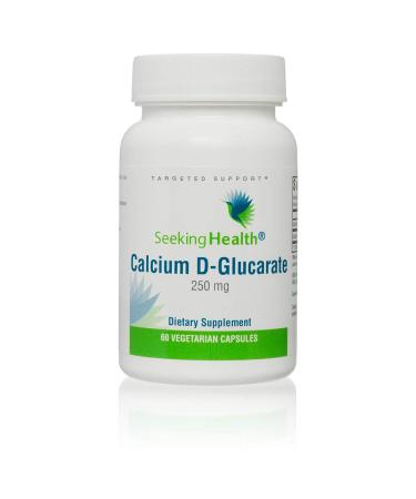 Seeking Health Calcium D-Glucarate 250 mg Supports Healthy Detoxification Processes Supports Cellular Health and Inflammatory Responses Vegetarian (60 Capsules)*