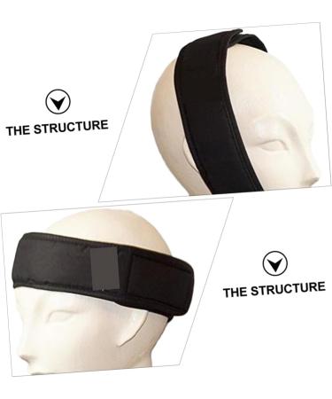 Beaupretty Deep Tissue Neck & Shoulder Massage Device | Pain Relief Band - 3-in-1 Skin Lift & Chin Strap - Black (70x7cm Set of 3) - Buy Online on GoSupps.com
