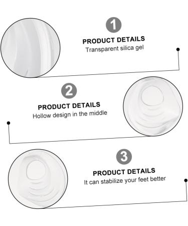 Mobestech 6 Pairs Heel Pad Breathable Work Boots & Gel Insoles for Men & Women - Premium Shoe Inserts for Comfort & Support - Buy Online on GoSupps.com