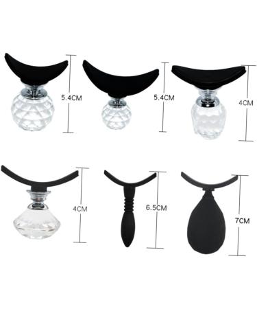 Mipcase Eyeshadow Stamp Crease 2 Pcs Makeup Make up Kit Eye Shadow Seal Eye Shadow Tool Stamp Die Crystal 5.4*5cmx2pcs As Shownx2pcs - Buy Online on GoSupps.com