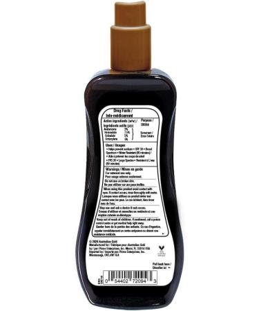 Australian Gold Spf 30 Spray Gel Bronzer Fragrance: Cocoa Dreams 237 Milliliters - Buy Online on GoSupps.com