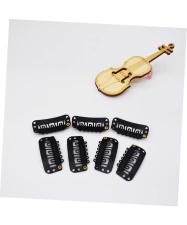 FOYTOKI Metal Snap Buttons Metallic Hair Clips Womens Hair Clips Wig Clips 6 Teeth Combs Clips with Soft Stainless Steel Snap Clip Metal Hair Clips for Women Tooth Comb Top Hat Miss - Buy Online on GoSupps.com