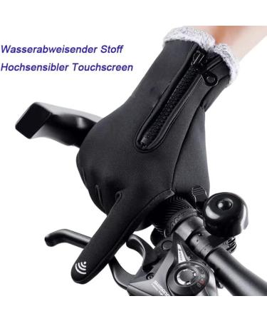 Toupeone Winter Gloves for Women & Men - Waterproof Windproof Touchscreen Warm Gloves Non-Slip Design - Buy Online on GoSupps.com