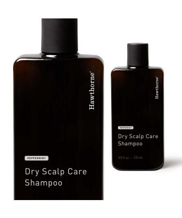 Hawthorne Men's Dry Scalp Shampoo. Relieves and Soothes Itchy  Flaky  and Dry Scalp by Improving Scalp Health. Pure Peppermint Oil and Aloe Vera. Combats Dandruff Naturally. Sulfate-Free  Paraben Free. 8 fl. oz.