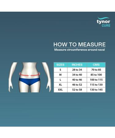 TYNOR Contoured Lumbar Support Belt - Adjustable Lower Back Brace for Herniated Disc Sciatica & Pain Relief | Breathable Compression | Men & Women | L (40-46 inch - Buy Online on GoSupps.com