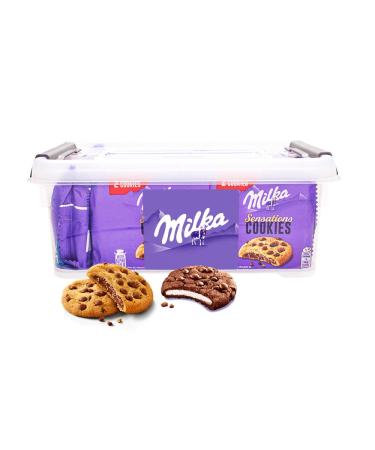Vandeca Milka Sensations chocolate cookies & Oreo - cookie mix - chocolate cookies - in reusable tin - 728g