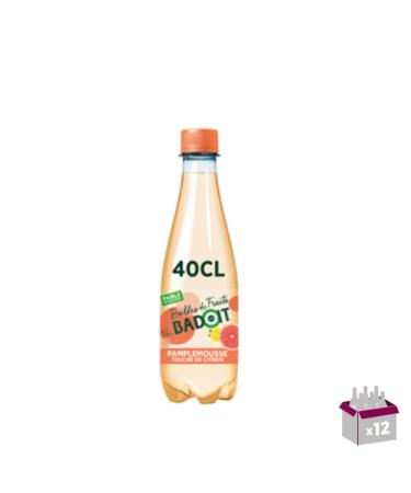 Badoit - Natural mineral water sparkling grapefruit lemon - 12 x 40 cl