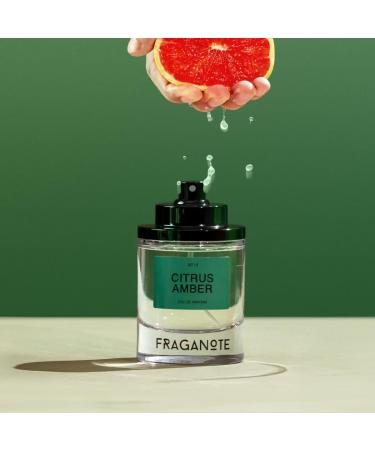 _Fraganote Citrus Amber Eau De Perfum for Men (1.70 Fl Oz) | Fresh & Long lasting Fragrance with Grapefruit Lime & Richness of Amber Wood | Versatile all Seasons | Ideal Gift for Men | Valentines - Buy Online on GoSupps.com