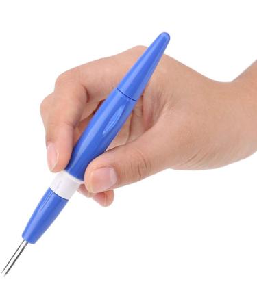 Zerodis Embroidery Punch Pen Needle Felting Tool for DIY Patchwork and Wool Crafts (Blue) - Buy Online on GoSupps.com