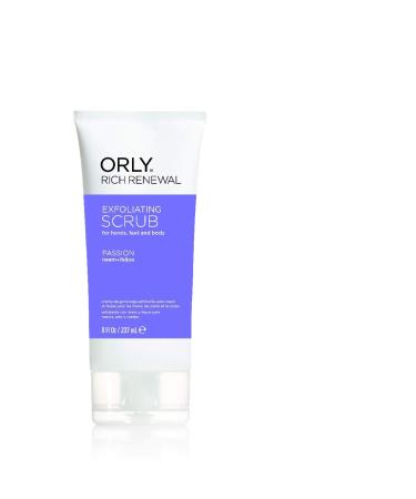 Orly Rich Renewal Exfoliating Scrub Passion 8 Ounce