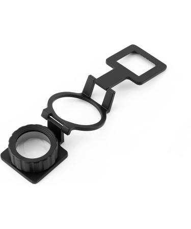 15X Magnifier Stand Measuring Scale Zinc Alloy Material Portable Foldable Magnifying Glass Lens Loupe 28mm/1.1inch Lens Diameter Magnifier Loupe Optical Foldable Magnifying Glass Black - Buy Online on GoSupps.com