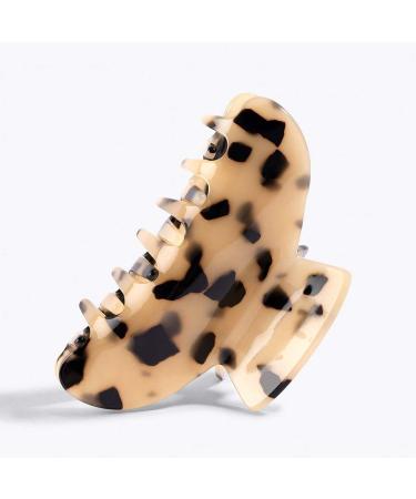 2PCS Tortoise Banana Hair Clips - French Design Barrettes - Leopard Print Fashion Accessories for Women - 2 Count - Buy Online on GoSupps.com