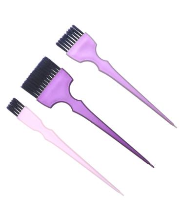 Barber tools 2 Sets Tools Dyeing Applicator Barber Tool Salon Accessories Hair Coloring Dye Tool Hair Color Brush Purple Hair Dye