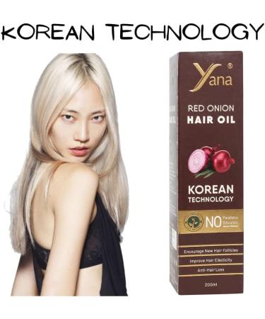 Natural Red Onion Hair Longer Oil By Korean Technology - Buy Online on GoSupps.com