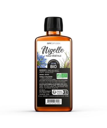 NIGELLA (Black Cumin) - Organic Vegetable Oil 250 ml