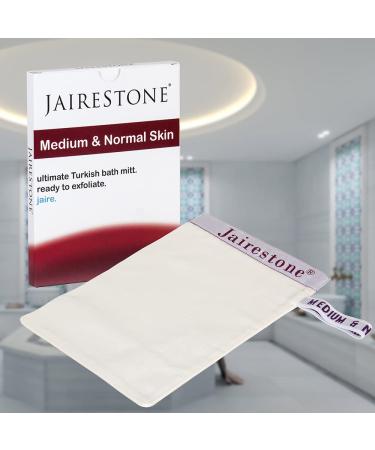 Silk Exfoliating Mitt - Deep Body Scrubber & Dead Skin Remover | Premium Kese Glove for Shower & Tan Removal | Effective Exfoliator for Smooth Glowing Skin - Buy Online on GoSupps.com