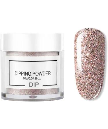 Lichengtai Nail Dipping Powder Set - Professional High-Reflecting Glitter for Nail Art | Rose Gold Fine Glitter Powder | International Shipping Available - Buy Online on GoSupps.com