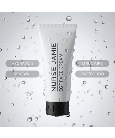 Nurse Jamie EGF Face Cream Advanced Anti-Aging Moisturizer with Plant Stem Cells & Peptides - Buy Online on GoSupps.com