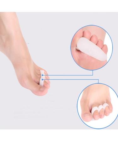 VeniCare 2 Piece Hammer Toe Treatment Set - Toe Straightener & Corrector with Gel Support Pads for Claw, Mallet Toe Relief - Right & Left Cushion Protectors - Buy Online on GoSupps.com