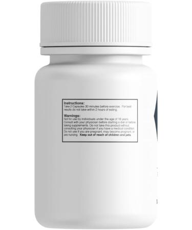 Bulk Essentials Nitric Oxide Capsules - 60 Caps | Boost Energy & Performance | 30 Servings - International Shipping Available - Buy Online on GoSupps.com