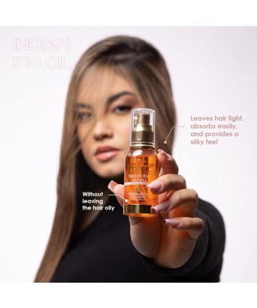 Tyrrel Professional Indian Fig Oil Repair - 1.6 Oz | Best Treatment for Damaged, Chemically Treated Hair | Promotes Shine and Softness | Anti-Aging Anti-Oxidant Oil - Buy Online on GoSupps.com