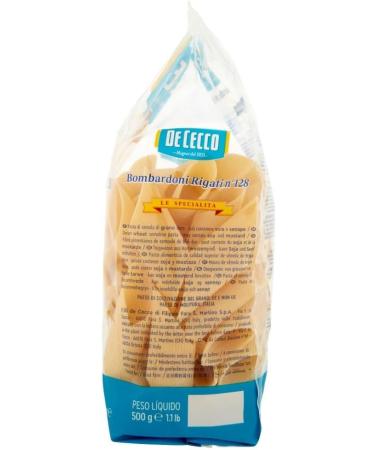  Italian Gourmet E.R. Bombardoni rigati n 128 100% Italian pasta 500g + Italian Gourmet polpa 400g - Buy Online on GoSupps.com