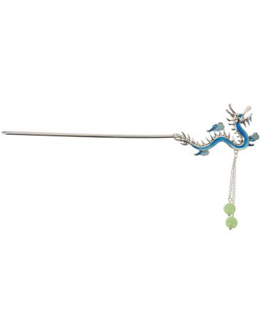 Beaupretty Chinese Hair Stick Metal Hairpin Vintage Hair Stick Chinese Hair Chopstick Dragon Hair Stick Hair Accessories for Women