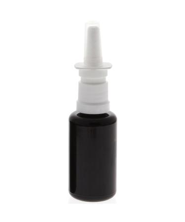 Empty nasal spray Miron glass bottle 30 ml with nasal atomizer Kosmetex nasal sprayer violet glass vaporizer 1x 30ml