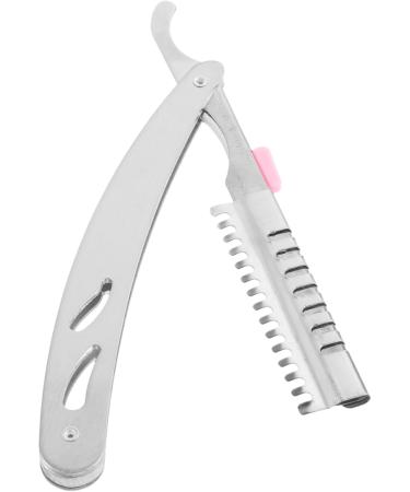 Buy Angoily 2-Stage Foldable Stainless Steel Manual Razor - Perfect for Beard Grooming & Hair Cutting | International Shipping Available - Buy Online on GoSupps.com