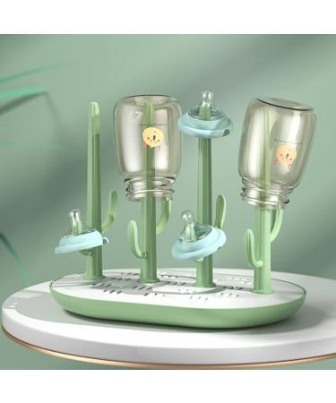 Hawsam Baby Bottle Drying Rack Infant Large Capacity Bottle Dyer Holder (Green) - Buy Online on GoSupps.com
