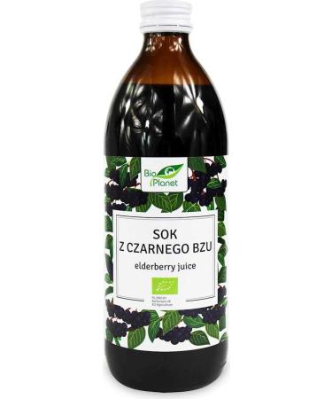 Organic elderberry juice 500 ml - BIO PLANET