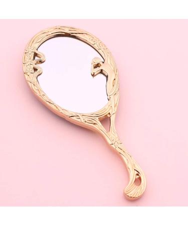 Sailor Moon Blue Pearl Butterfly Handheld Makeup Mirror - Oval Cosmetic Mirror for Beauty Dresser Travel - Espelho - Buy Online on GoSupps.com