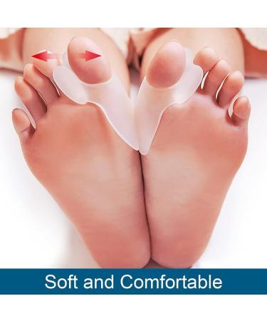 RooRuns Toe Separators - Comfort & Alignment | Premium Blue Toe Spacers for Pain Relief - Ships Internationally - Buy Online on GoSupps.com