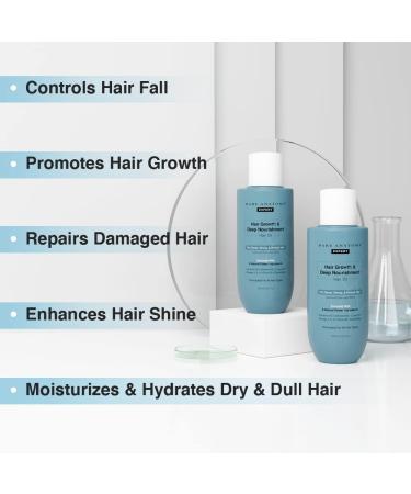 Buy Hair Growth Oil - Deep Nourishment with Coconut Almond Olive & Castor Oil | Strengthen & Smooth Hair | Anti Hairfall & Frizz | 150ml for Men & Women - Buy Online on GoSupps.com