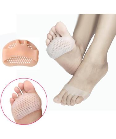 Elastic Metatarsal Comfort Foot Sleeves - 4 Pairs Non-Slip Forefoot Cushions for Discomfort Relief | International Shipping - Buy Online on GoSupps.com