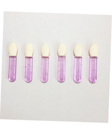 Housoutil 200 Pcs Eyeshadow Oval Sponge Brush Eye Makeup Eye Sponge Beauty Sponge Applicator Miss Make up 3.6X1.2 cmx2pcs Violetx2pcs - Buy Online on GoSupps.com