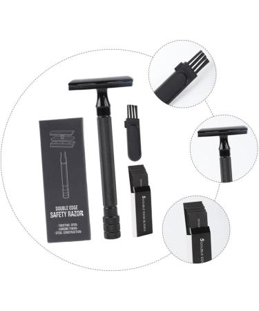 Magiclulu Manual Razor - Portable Vintage Style Shaver for Men | Precision Beard & Hair Trimming - Buy Online on GoSupps.com