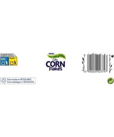 Nestl Corn Flakes Gluten Free Breakfast Cereal 375g Pack - Pack of 4 - Buy Online on GoSupps.com