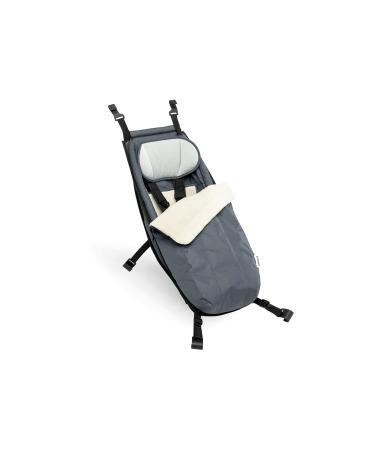 Croozer Croozer Babysitz Winter-Set Graphic Blue Nanna Bag Kit For Trailer Grey Unisex-Adult