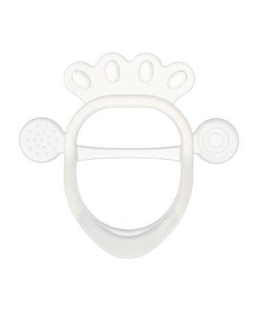 Teeth-Eating Silicone Bracelet: Baby Molar Teether & Calculus Remover - Clear, One Size - Buy Online on GoSupps.com