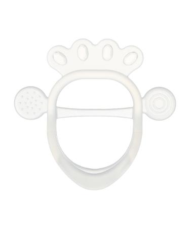 Teeth -Eating Bracelet Silicone Bracelet Baby Sole Molar Hand Teether Calculus Remover Clear One Size