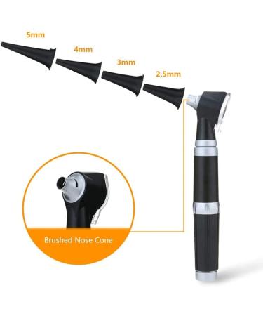Ohyas Professional Otoscope Diagnosis Kit - LED Portable Ear Cleaner for Family Doctors & ENT Care - 8 Point Endoscope - Ships Internationally - Buy Online on GoSupps.com