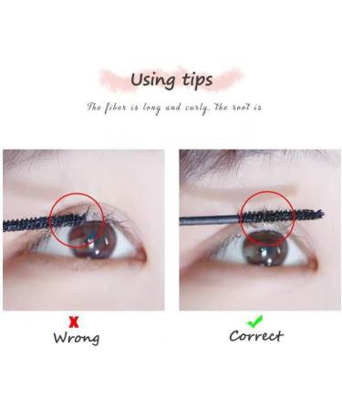  NEFLUM Black Mascara Lengthens Lashes Extra Volume Waterproof Natural Lashes Professional Feminine Makeup - Buy Online on GoSupps.com