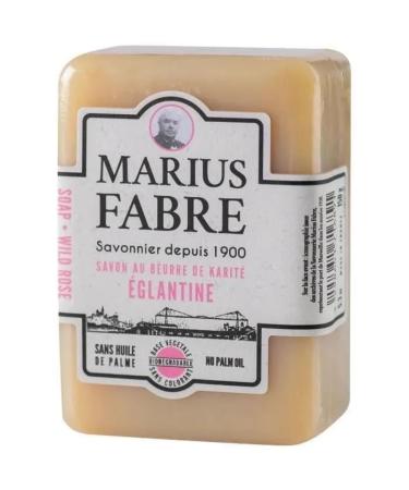 Marius Fabre Soap 150 g Eglantine with shea butter palm free WELL BEING