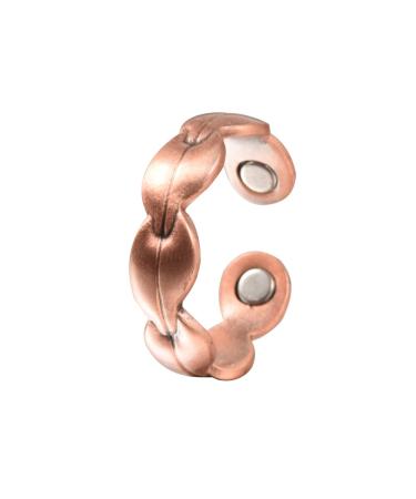 LONGRN-Copper Ring adjustable size for Men and Women R1