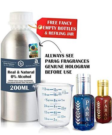 Parag Fragrances 200ml Sandal Rose Attar (Long Lasting Attar For Man) Also Available in 25ml/50ml/100ml/500ml - Buy Online on GoSupps.com